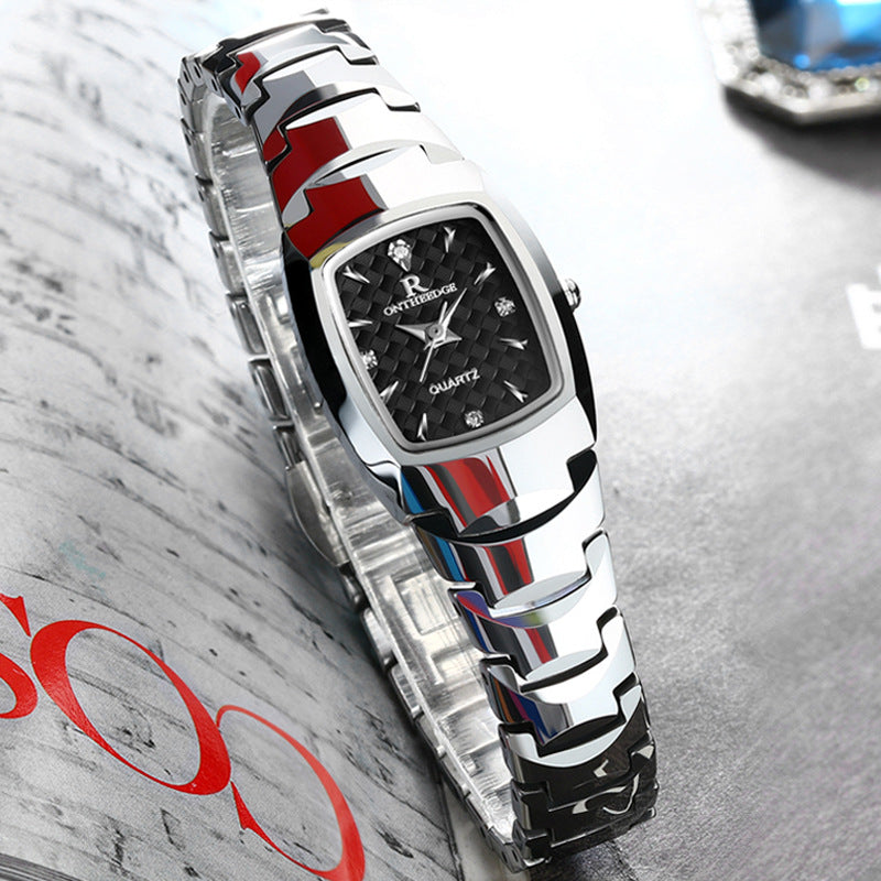 Montre fashion en tungstène massif au design de luxe