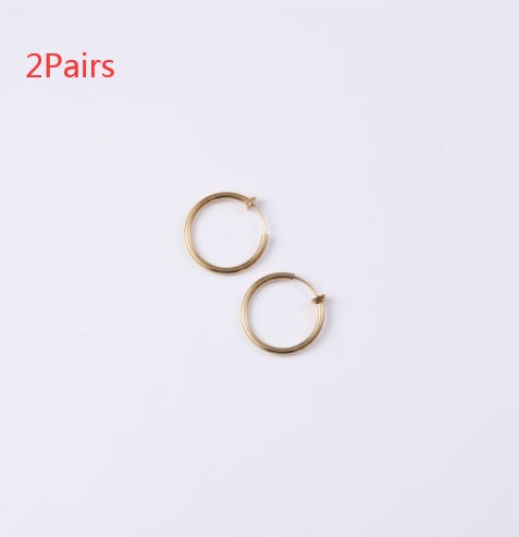 Clip-on earring (no piercing required)