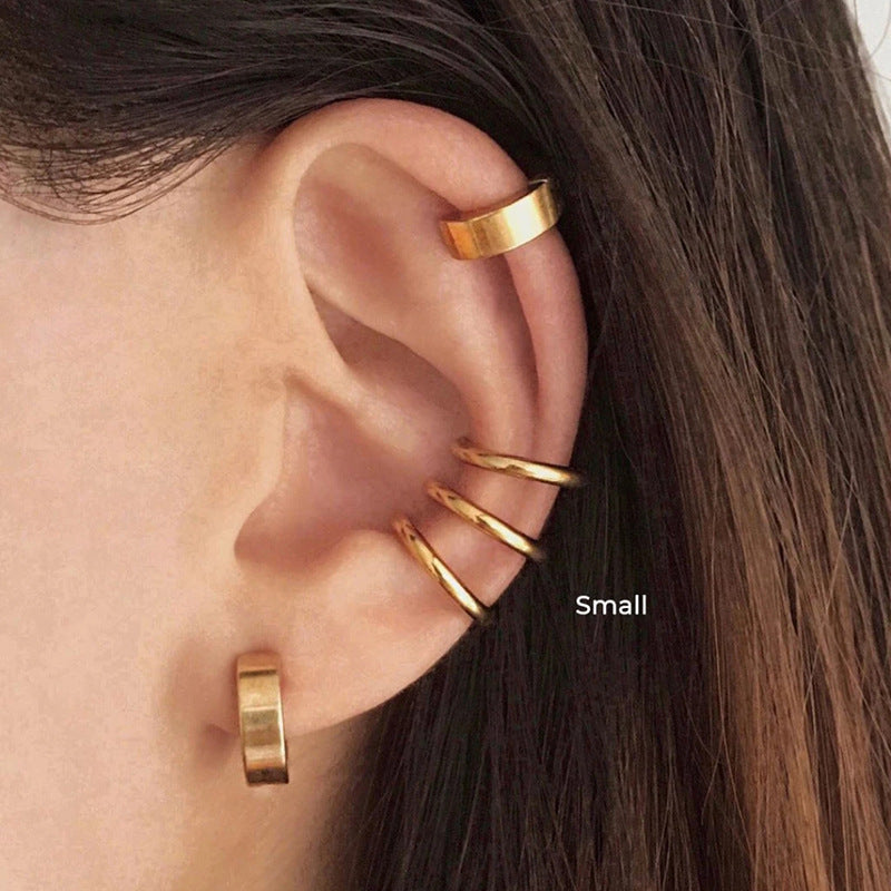 Clip-on earring (no piercing required)