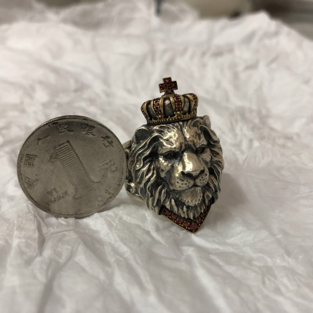 Bague lion vintage