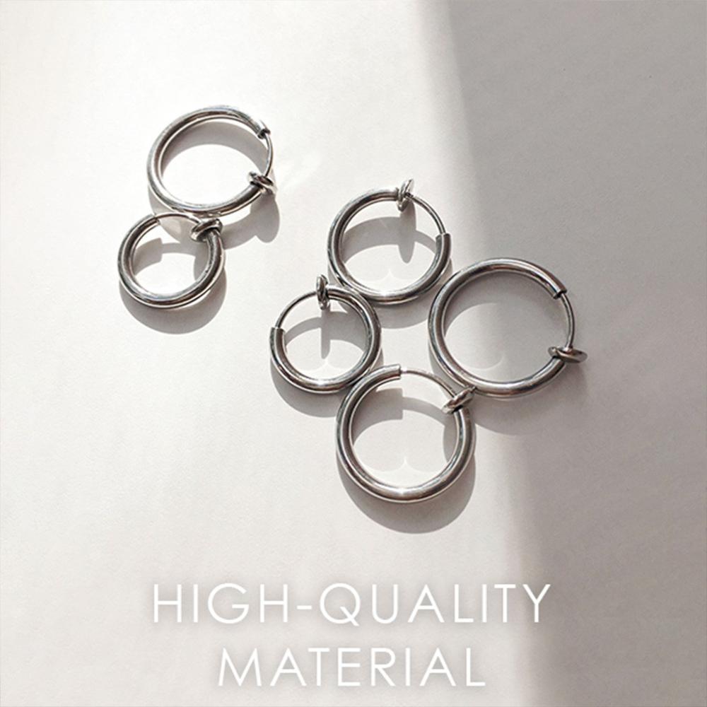 Clip-on earring (no piercing required)