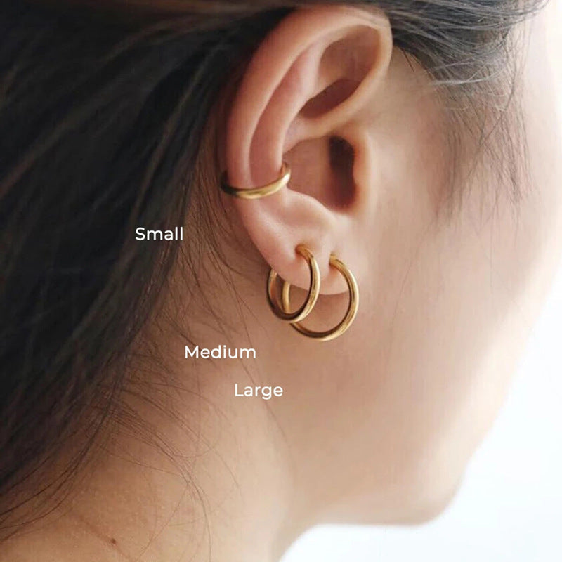 Clip-on earring (no piercing required)