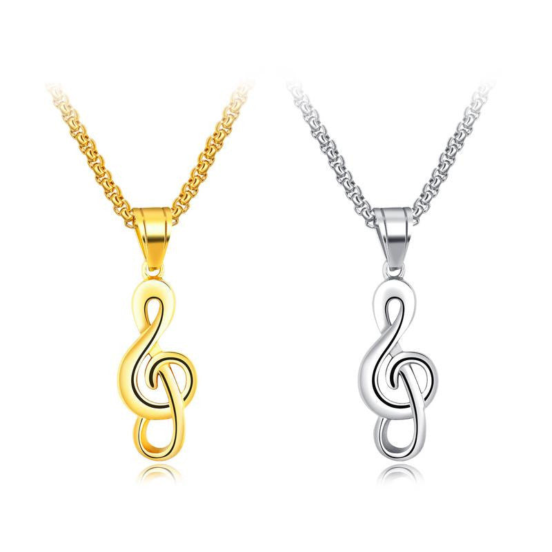 Collier symbole de musique