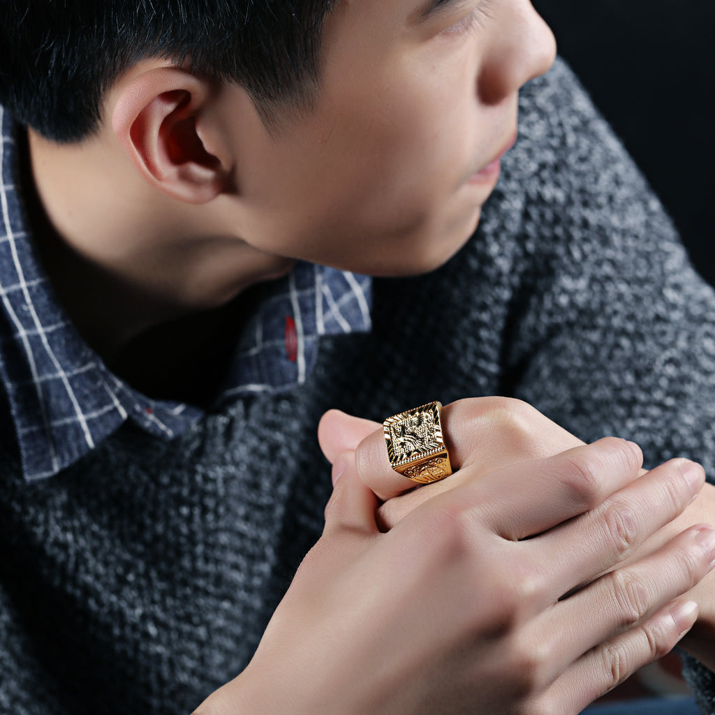Bague homme voilier