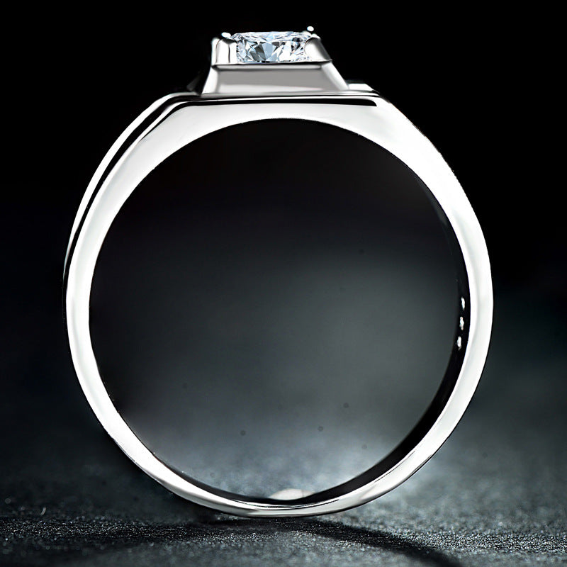 Bague pour homme en argent sterling