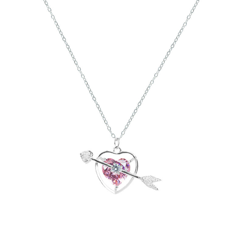 Collier “Love Heart” mignon et stylé pour piercing.