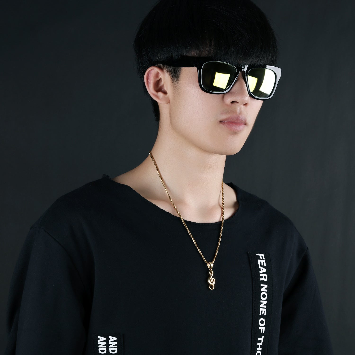 Collier symbole de musique