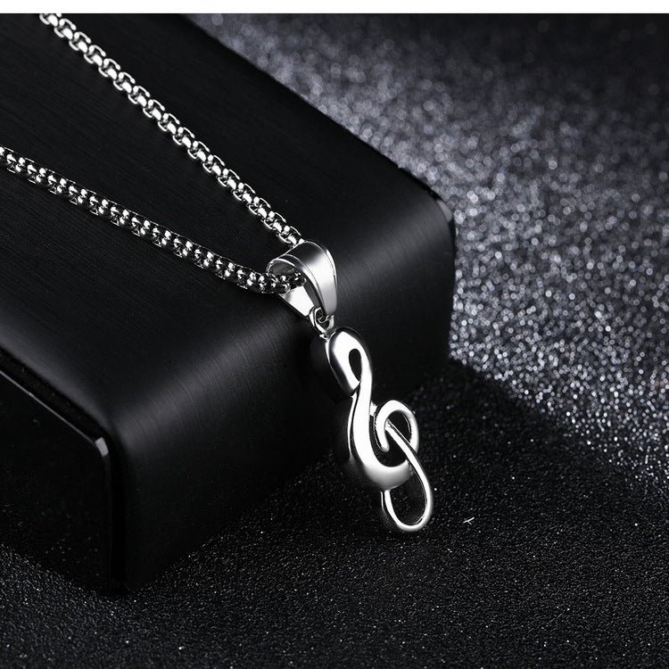 Collier symbole de musique