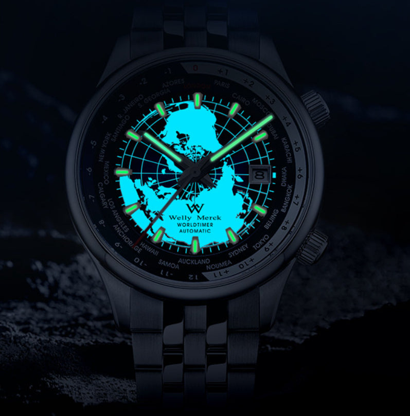 Men's Automatic Watch – Stainless Steel &amp; Sapphire Crystal