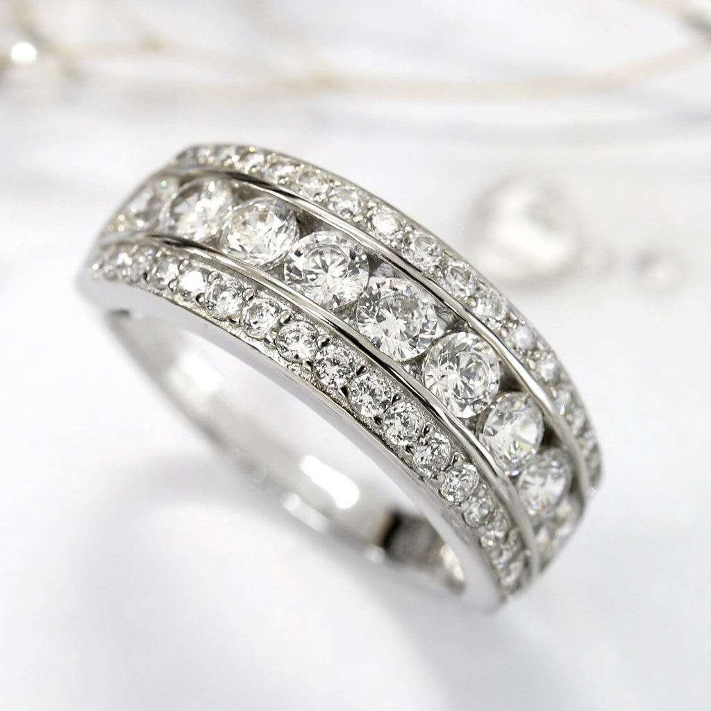 Bague étoilée de luxe européenne et américaine