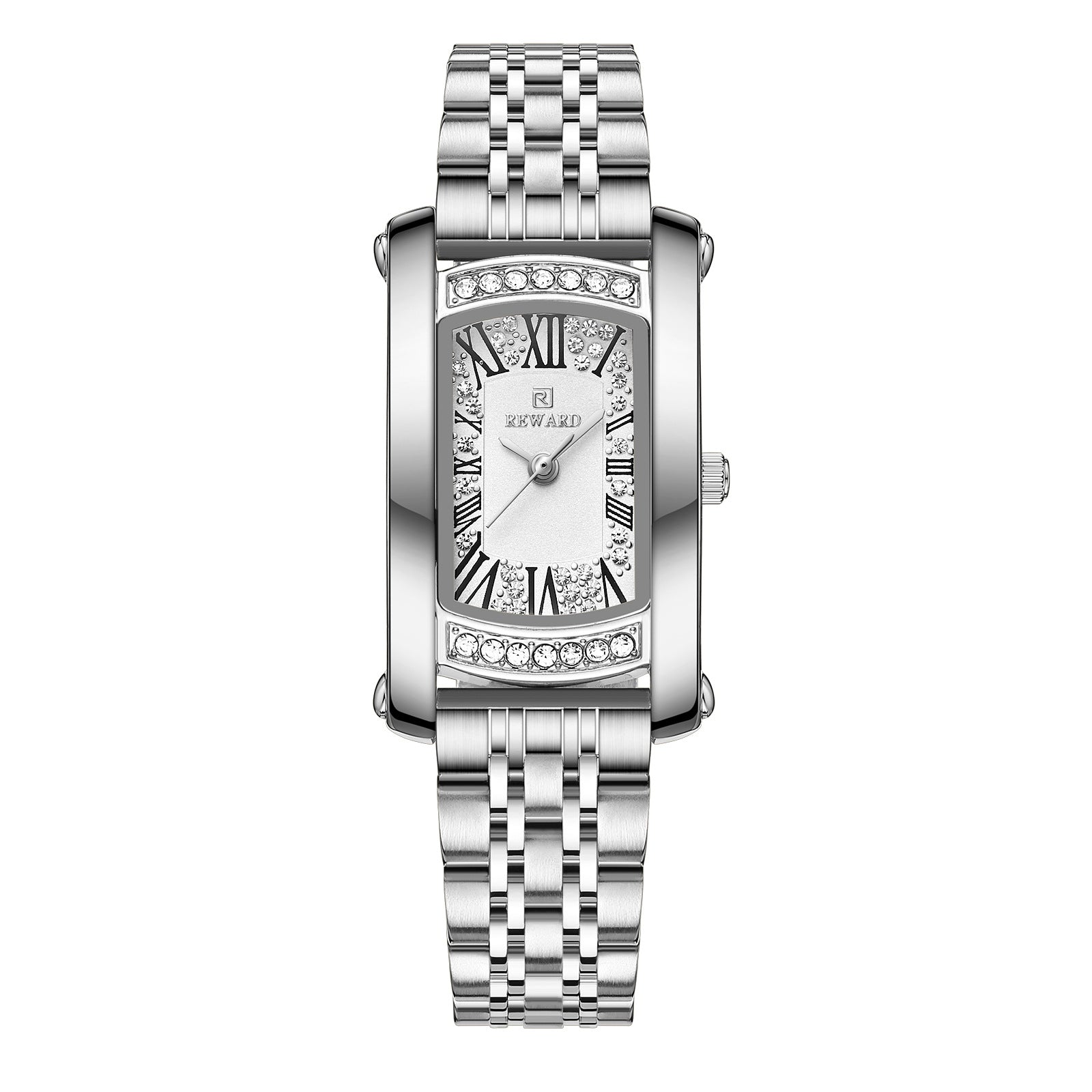 Montre-bracelet femme carrée à quartz, étanche, mode luxe abordable