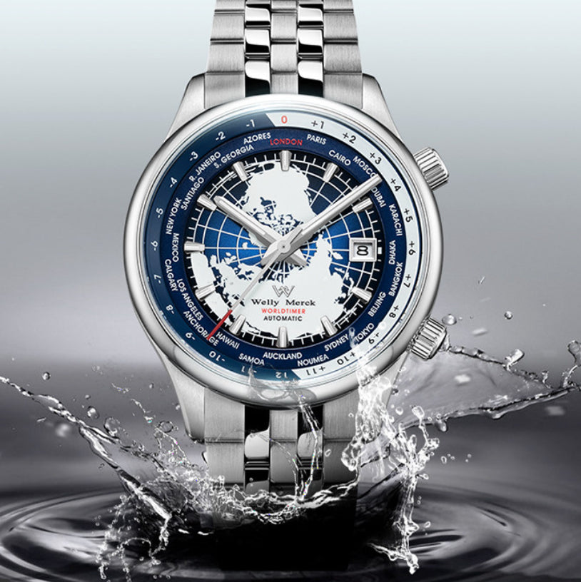 Men's Automatic Watch – Stainless Steel &amp; Sapphire Crystal