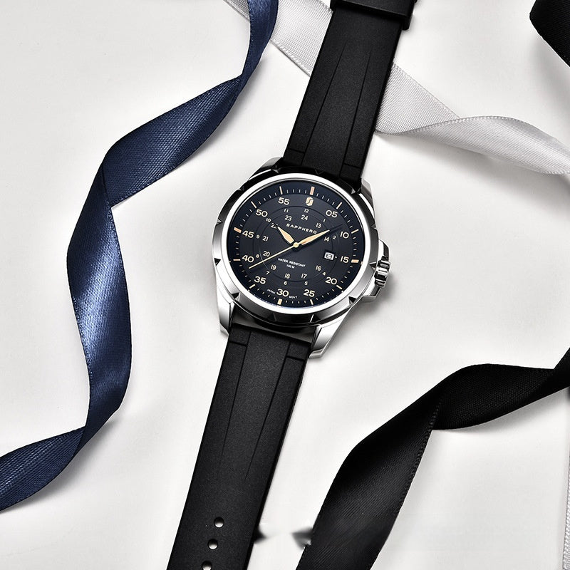 Montre étudiante pour jeunes, quartz, pour examens, homme, silicone, étanche, cadeau 520 pour petit ami.